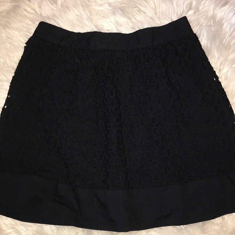 Loft black skirt
